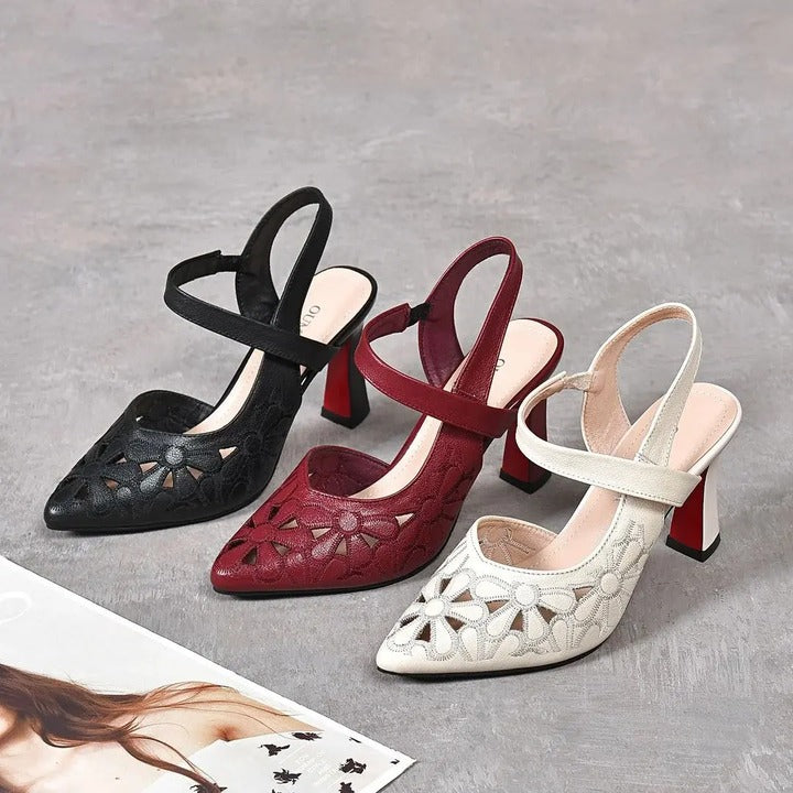 Soft Leather High Heels