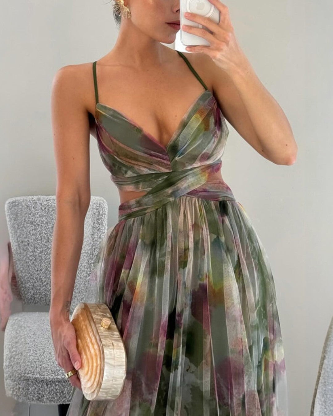 DELACROIX | Floral Elegance Maxi Dress (LIMITED EDITION!)