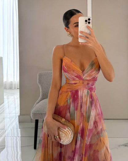 DELACROIX | Floral Elegance Maxi Dress (LIMITED EDITION!)