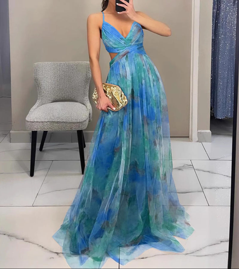 DELACROIX | Floral Elegance Maxi Dress (LIMITED EDITION!)