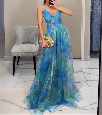 DELACROIX | Floral Elegance Maxi Dress (LIMITED EDITION!)