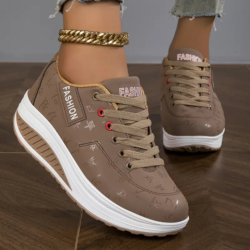 Orthopedic Sneakers for Women's Fashion Breathable Platform