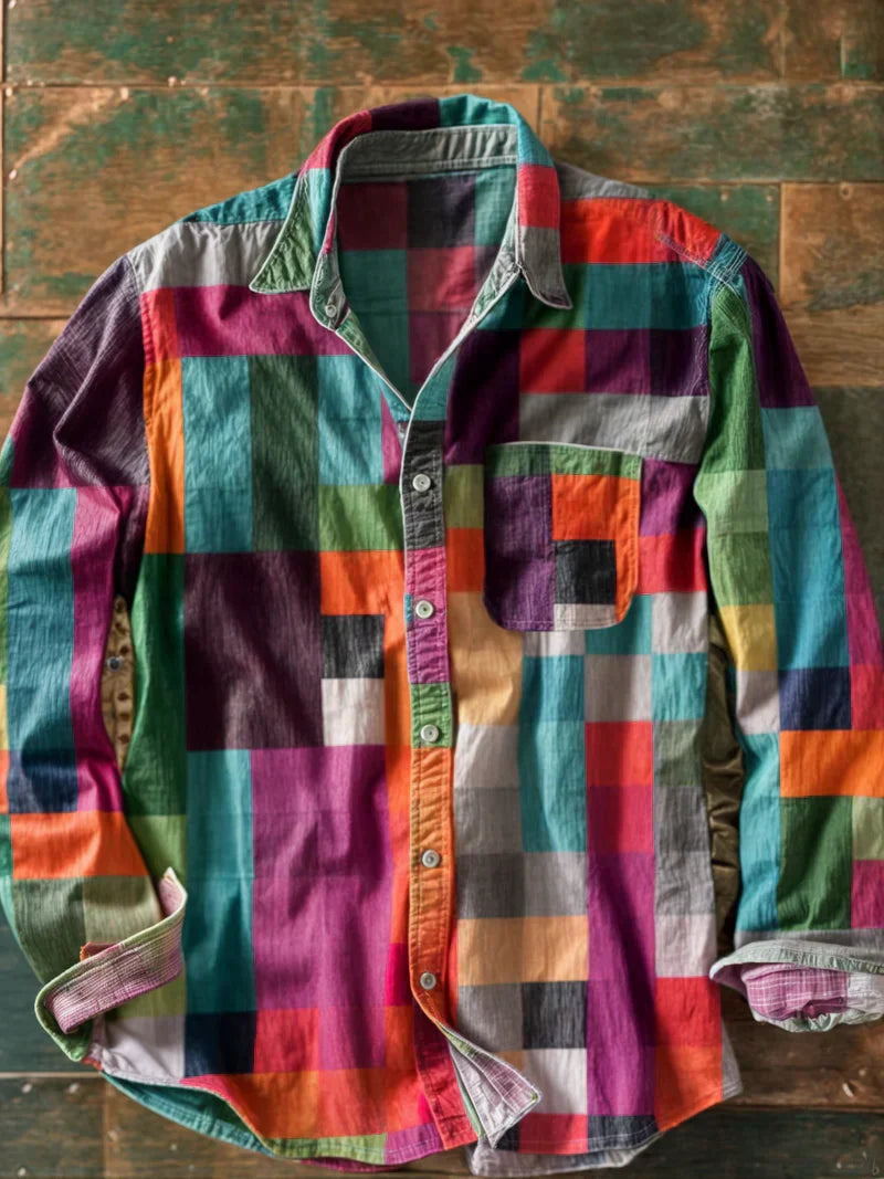 Virgil | Elegant blouse with practical pocket