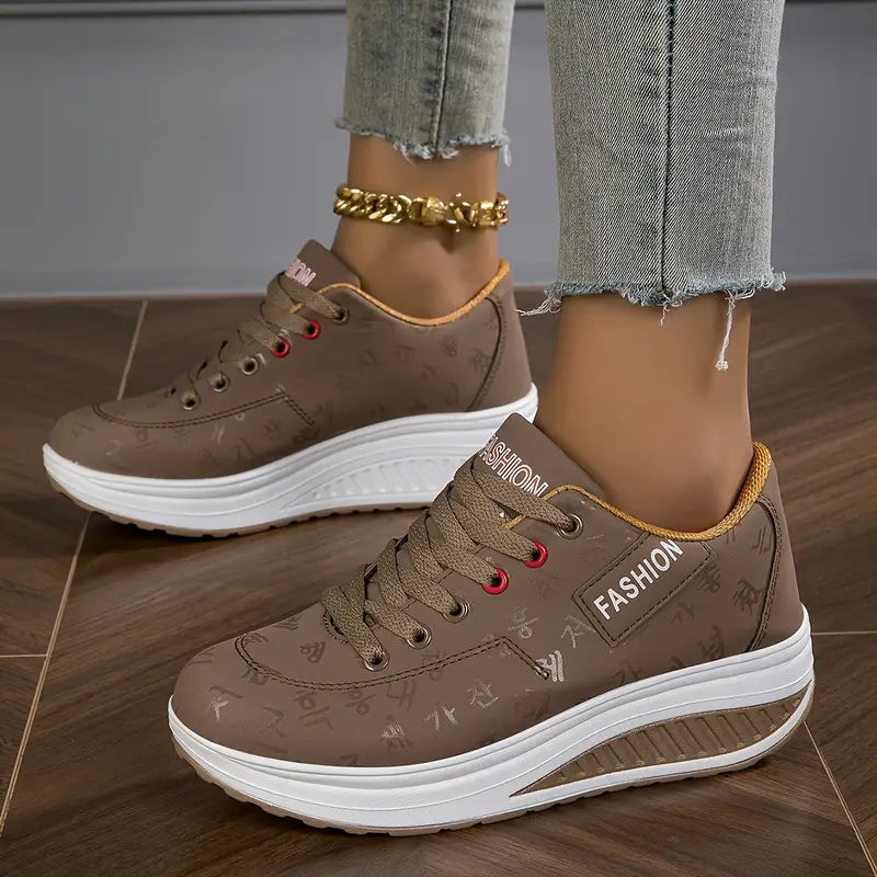 Orthopedic Sneakers for Women's Fashion Breathable Platform