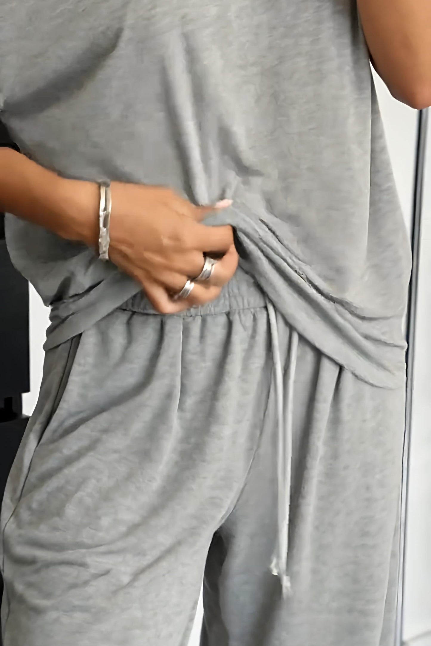 Women's Off-Shoulder Two-Piece Set